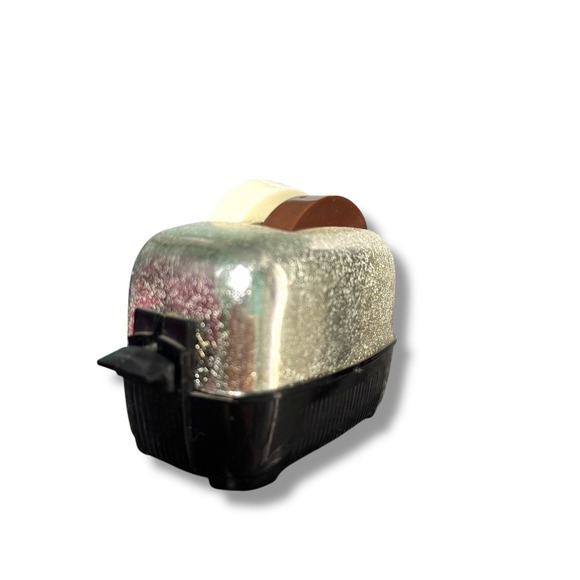 The Unbranded Brand Other - Vintage Mini Pop Up Toaster Salt Pepper Shaker Set Made in USA 1950's-1960's MCM